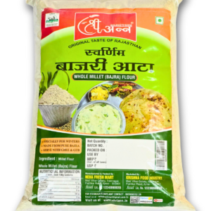 Bajra (Whole Millet) Flour/Atta | Natural & Pure with Heatless Grinding