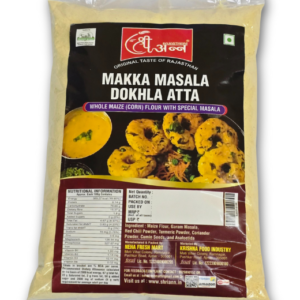 Makka Masala Dhokhla (Corn) Flour/Atta | Natural & Pure with Heatless Grinding